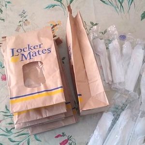 Locker Mates paper lunch bags picnic school work